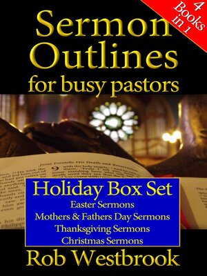 cover image of Sermon Outlines for Busy Pastors